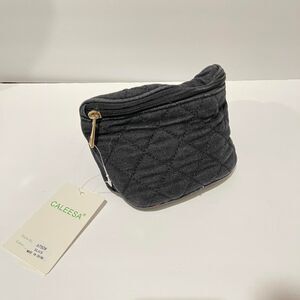 Women's Black and Grey Bag Fanny pack